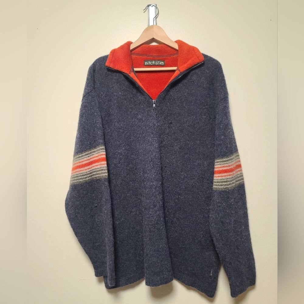 Machine Vintage Wool Blend Pullover Sweater Men’s L (est)